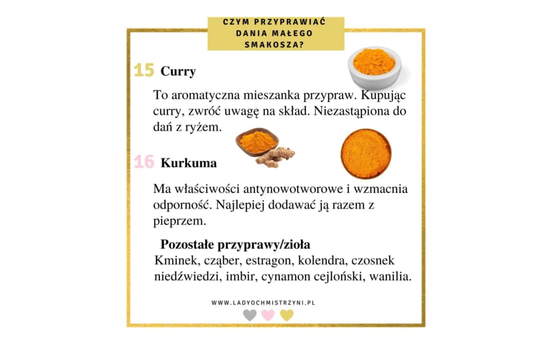 Jakie przyprawy dla niemowlaka wprowadzać bezpiecznie: kompletna lista