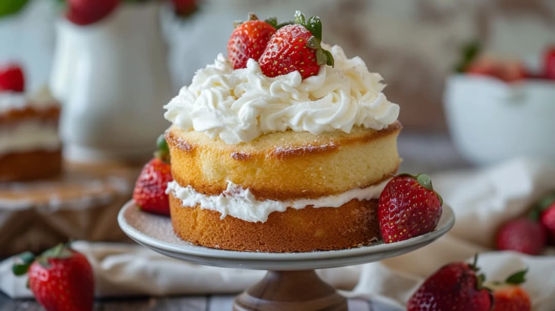 Ciasto z pianką z białek: Lekkie i puszyste ciasto, które zachwyci