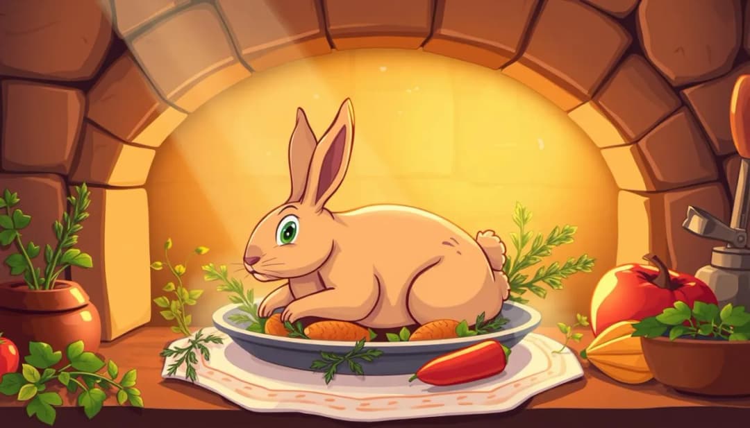 Jak długo piec królika w piekarniku, aby nie był suchy?