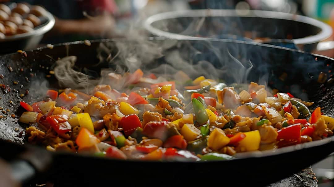 Kurczak z woka: Szybki przepis z warzywami - Klasyka Azji