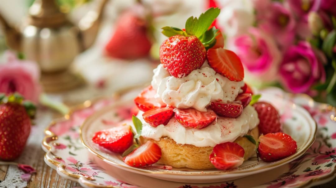 Kruche babeczki z truskawkami: Idealne na sezonowe przyjęcie