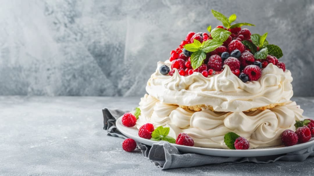 Ciasto z białek i budyniu: Lekkie i eleganckie, idealne na letnie dni